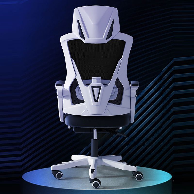 High Back Office Chair with Sponge Seat Adjustable Armrest and Height Office Chair