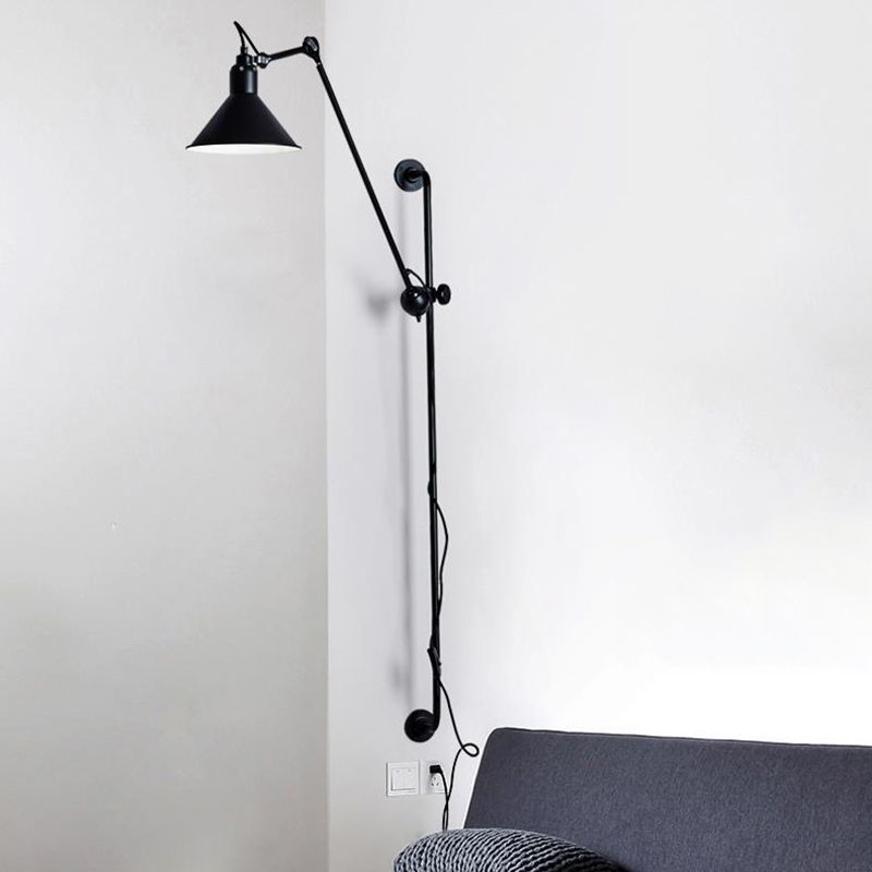 Modern Armed Wall Lamps Metal Wall Light Fixtures for Living Room