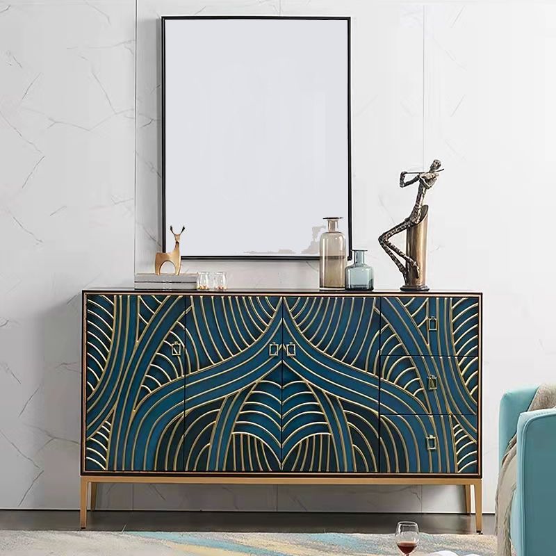 15.6-inch Width Glam Storage Chest Dresser Solid Wood Dresser