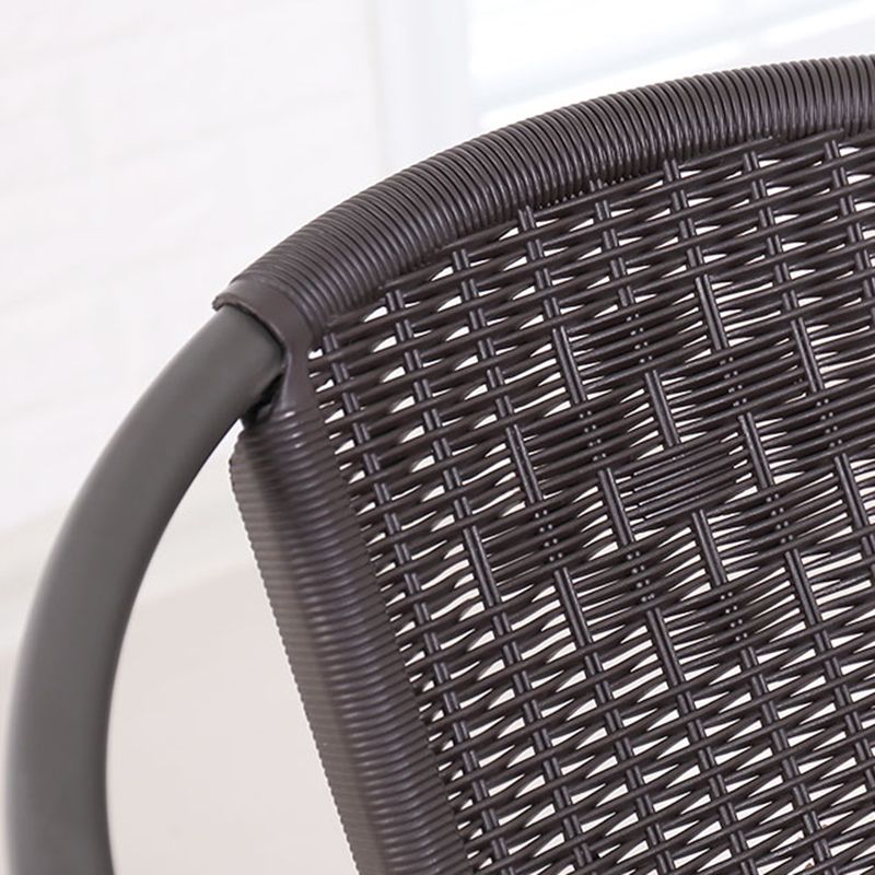 Contemporary Style Dining Set 1/3/4/5 Pcs Glass Top Dining Table Set