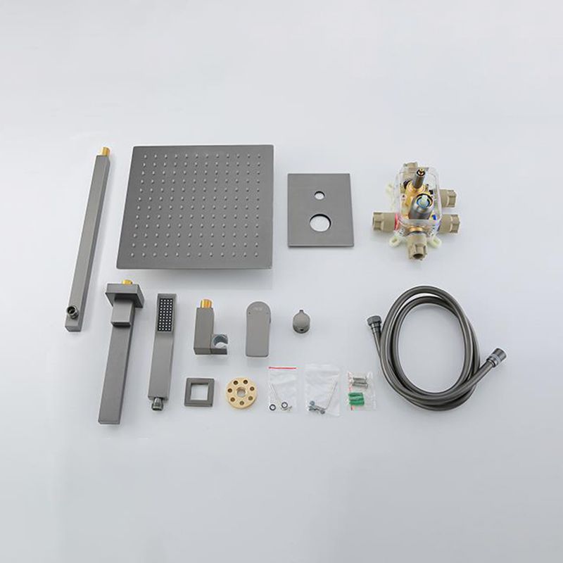 Modern Shower Trim Brass Handheld Shower Head Ceiling Mounted Shower System