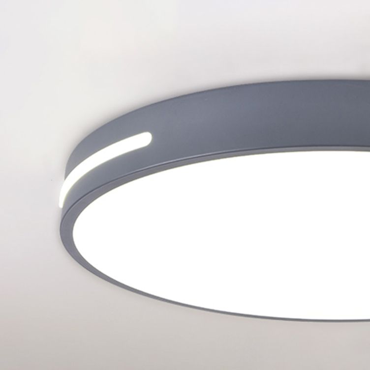 Modern Simple Style Ceiling Lamp Round Shape LED Flush Mount Light Fixtures