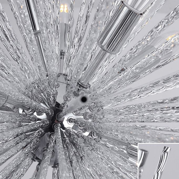 Luce a ciondolo riccoso in stile postmoderno Metal 8 lampadari il lampadario sospeso