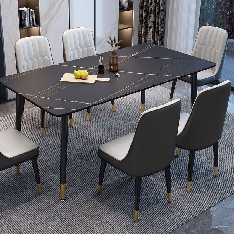 Eigentijdse stijl eettafel stenen eettafel rechthoek voor eetkamer