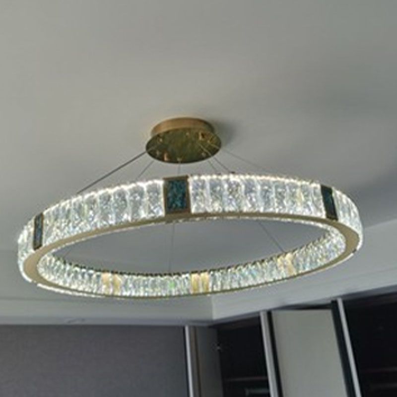 Modern Simple Light Luxury Style Led Hangende kroonluchter Licht voor woonkamer eetkamer