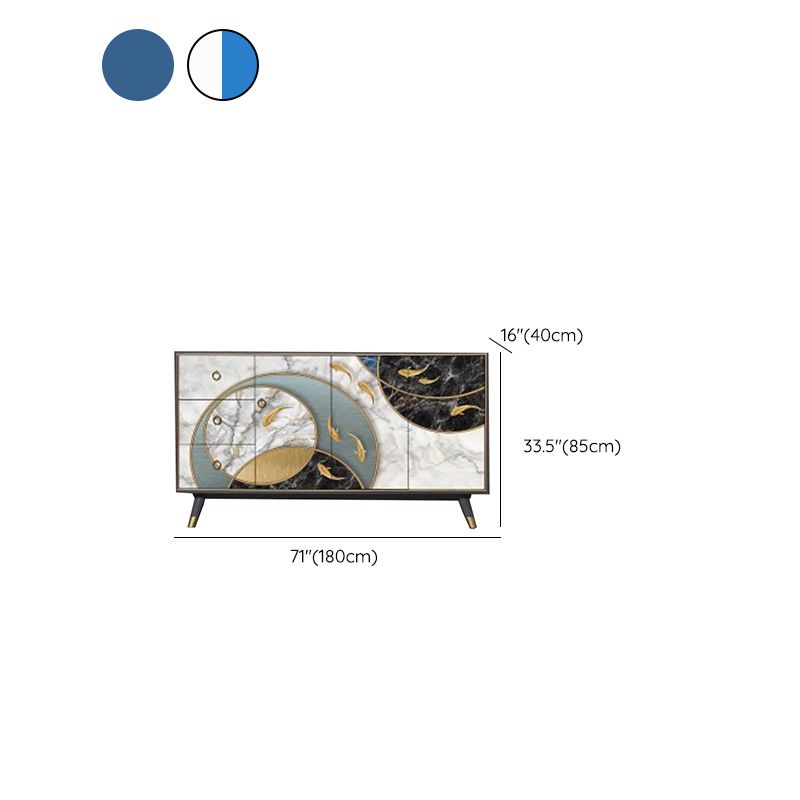 Classic Glam Dresser Solid Wood Storage Chest Dresser , 15.6 Inch Width