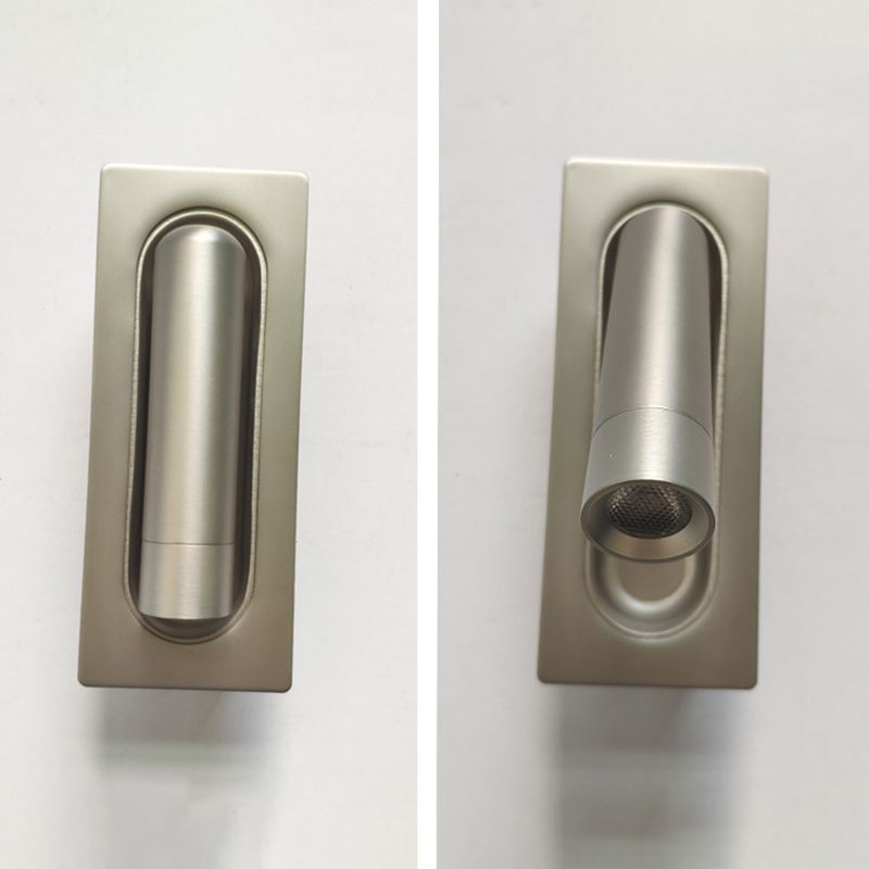 Minimalism Embedded LED Wall Light Modern Style Metal Bedside Reading Lamp for Bedroom