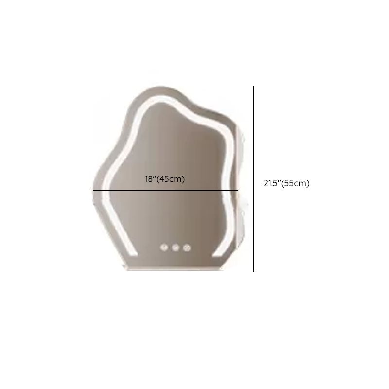 Contemporary With Drawer Solid Wood Mirror White Bedroom Make-up Vanity