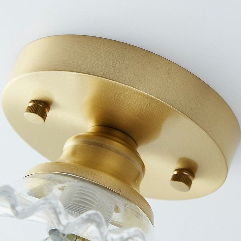 Modern Flush Mount Light Household Glass Flush Mount Ceiling Light Fixture
