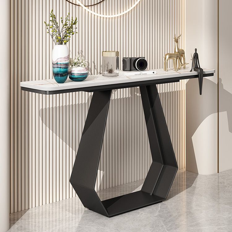 Rectangle Glam Console Accent Table Antique Finish Console Sofa Table