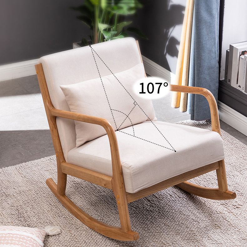 Modern Style Leisure Home Lazy Chair Lounge Single Rocking Chair