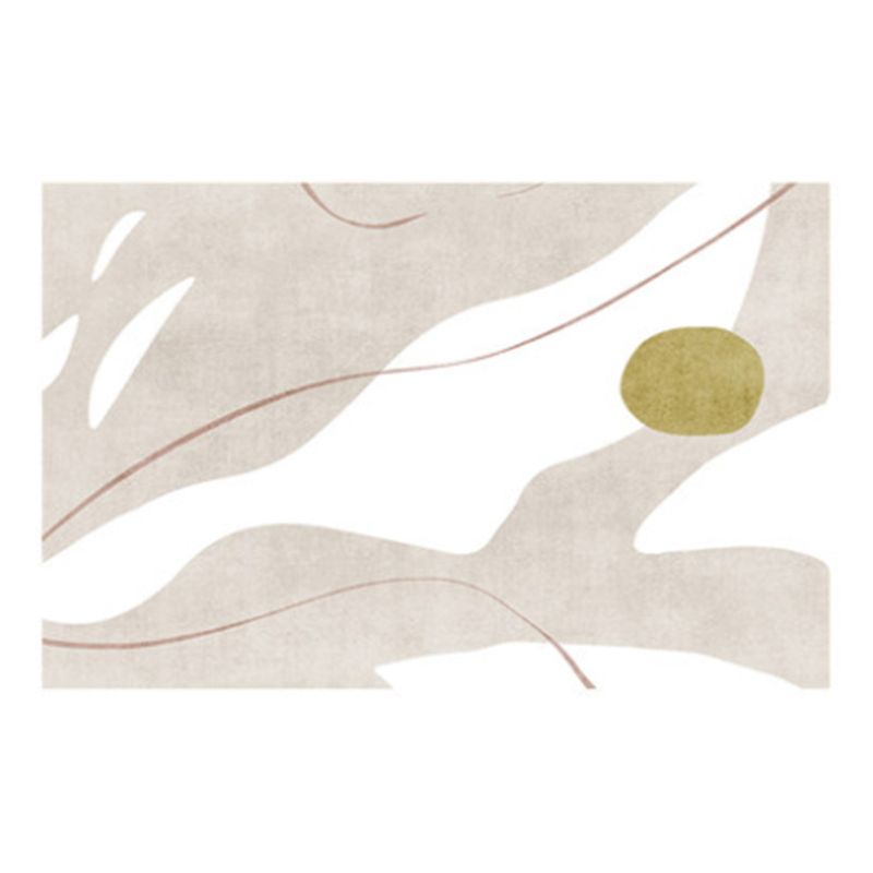 Tapis contemporain beige Rapier de couleur de contraste de pyrout de tapis résistant à la décoration intérieure