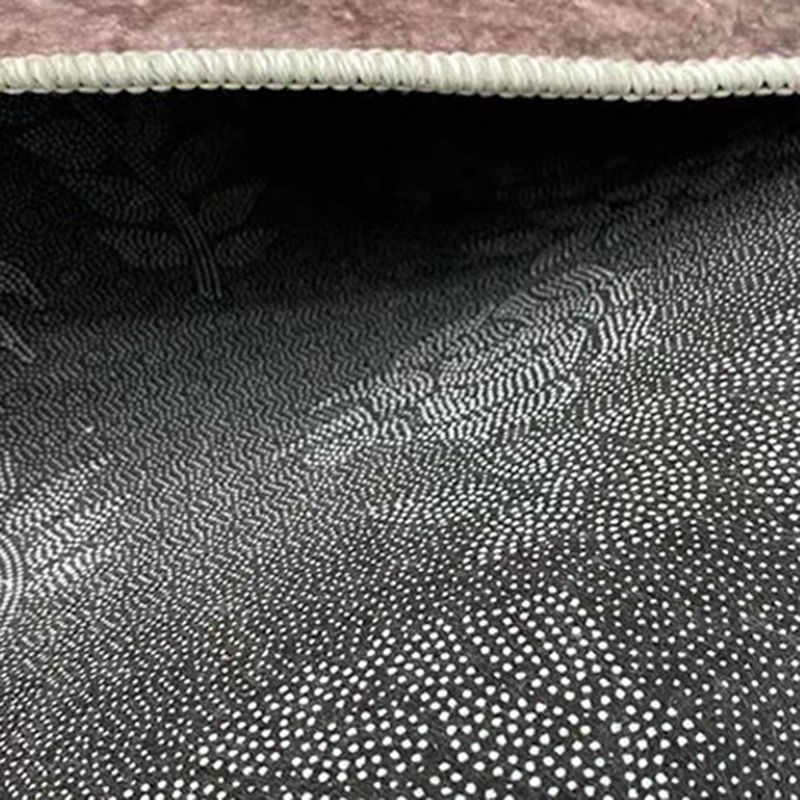 European Area Rug Medallion Print Carpet Polyester Stain Resistant Rug for Home Decor