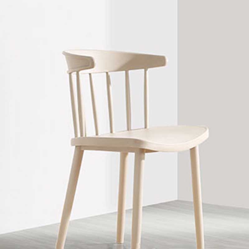 Multicolor Contemporary Style Side Chair Set Windsor Back Side Dining Chair