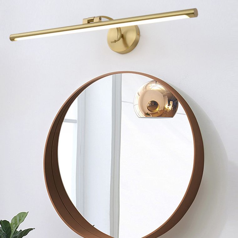 Mont en métal linéaire luminaire luminaire de style contemporain