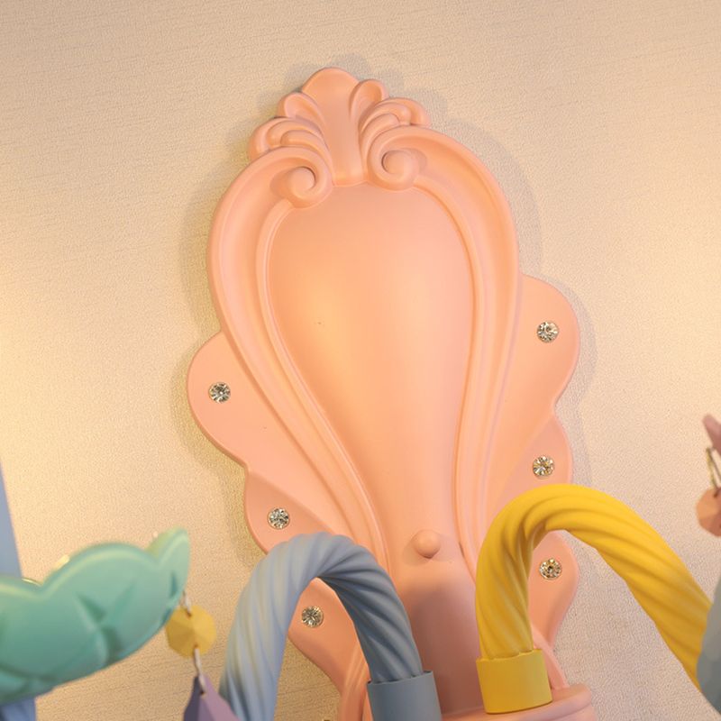 2 Lights Metal Wall Mounted Wall Lights Modern Exposed Bulb Wall Sconces Lighting Fixtures for Dining Room