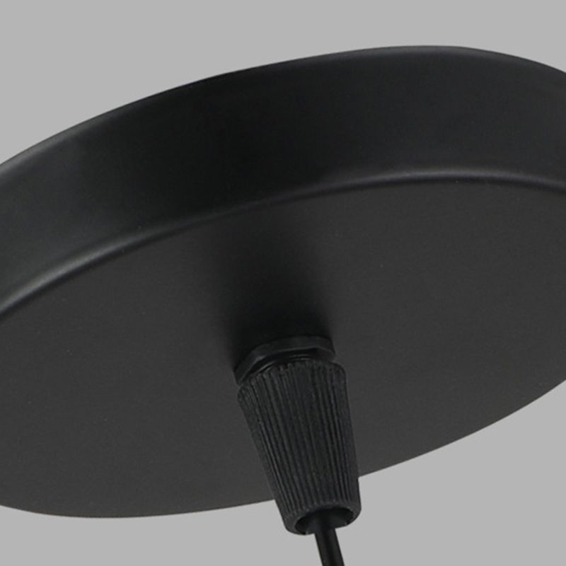 Postmodernism Grenade Shaped Pendant Metal 1-Light Dinner Suspension Light Fixture