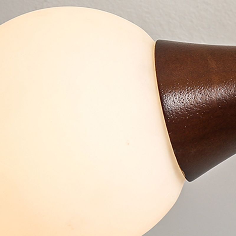 Globe Kronleuchterleuchten moderne Multi-Head-Kronleuchterlampe mit Glasschatten