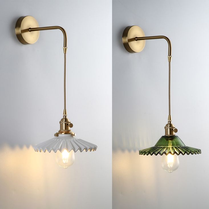 Cone Sconce Lighting Fixtures Industrial Wall Sconce Lighting Metal 1 Light Sconce Lamp