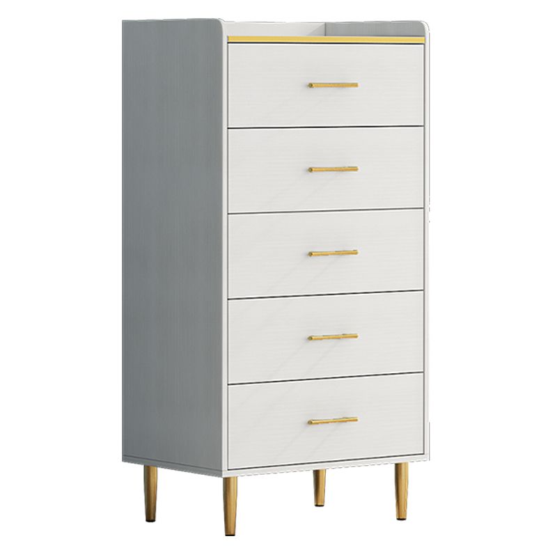 16.5-inch W Storage Chest Modern Storage Chest Dresser with 4/5/6 Drawers