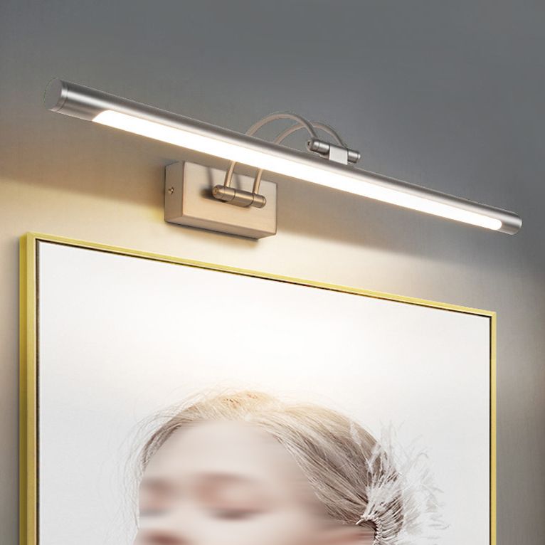 Simplicité Vanité cylindrique Lumières Lumières murales en aluminium pour salle de bain