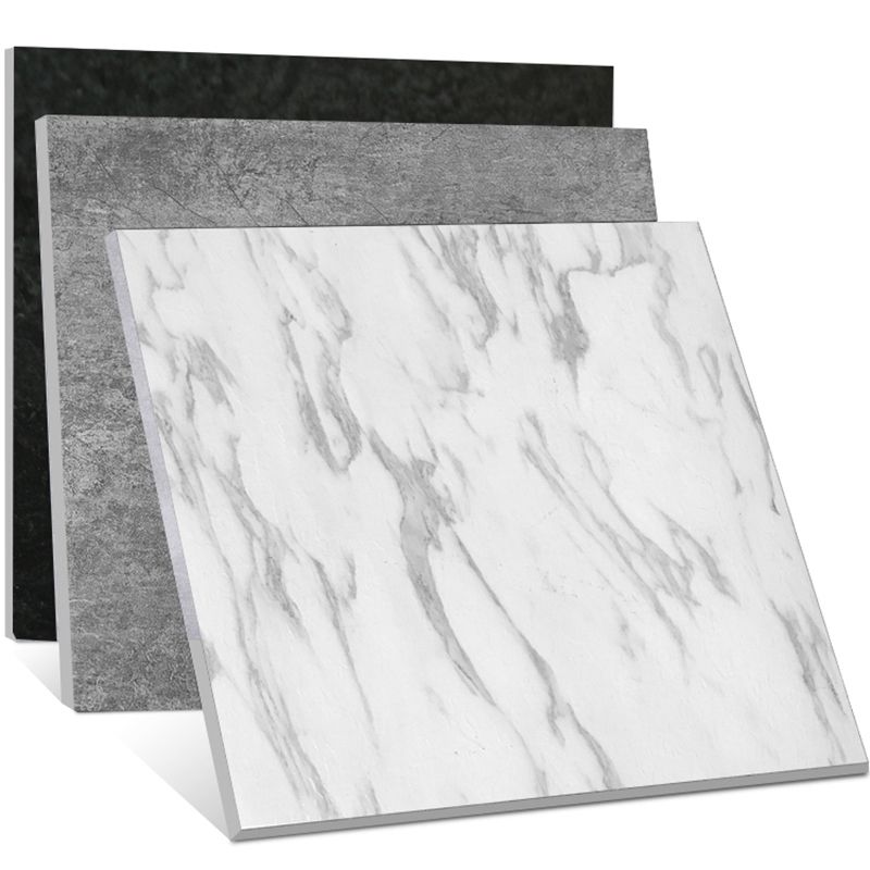 Peel and Stick PVC Flooring Low Gloss Imitation Marble Waterproof Vinyl Flooring