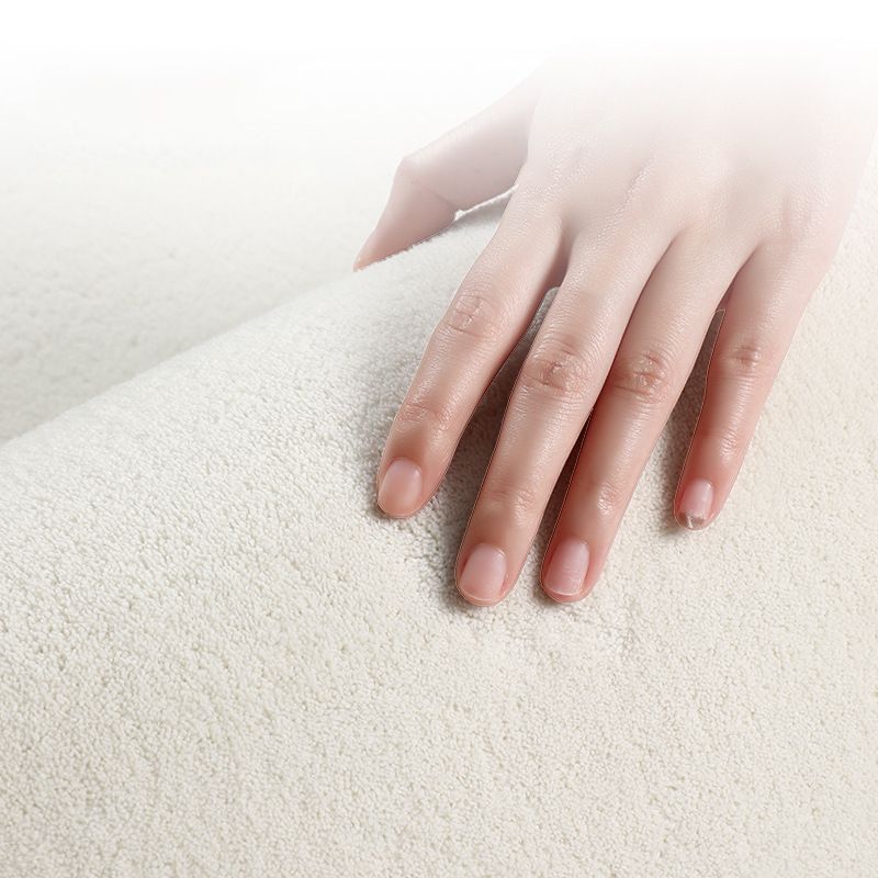 Contemporary Rug Polyester Simple Rug Non-Slip Backing Rug for Home Decor