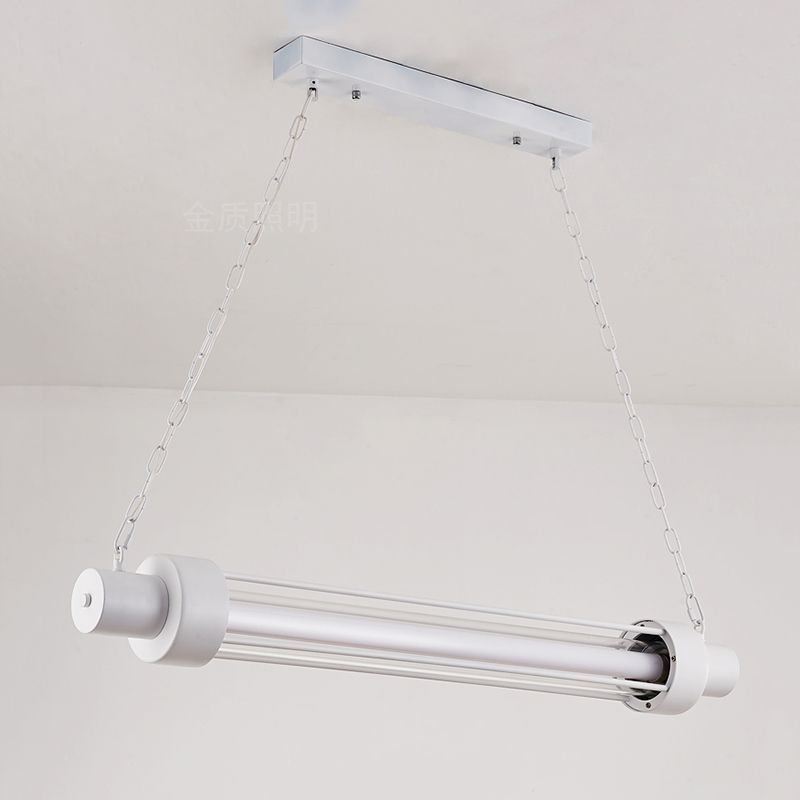 Luci a sospensione di pendente lineare Luci dell'isola Cenda contemporanea per l'isola della cucina