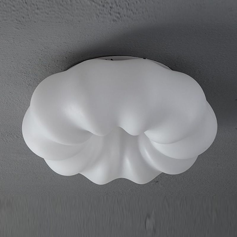 Moderne stijl plafondlampje Eenvoudige spoelmontagelichte lichtarmatuur voor slaapkamer