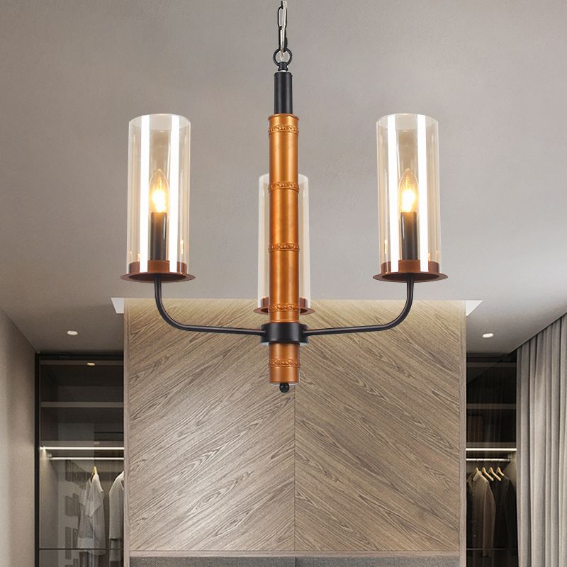Lampadella tubolare di vetro grigio illuminazione modernista 3/5/6 luci soggiorno kit lampada a sospensione in oro e nero