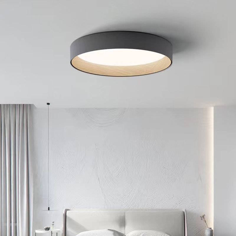 Acrylic Circular LED Flush Mount in Modern Concise Style Aluminium Indoor Ceiling Light