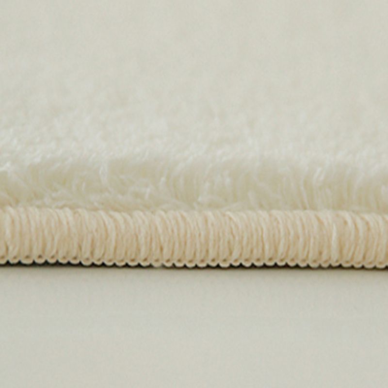 Light Grey Modern Rug Polyester Pattern Rug Tear Resistant Rug for Living Room