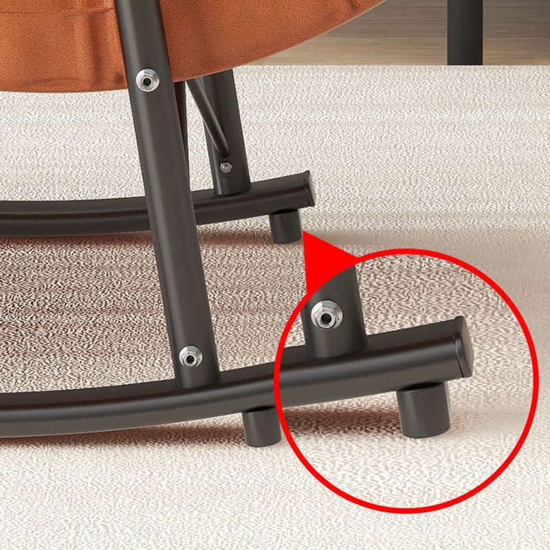 Modern Single Rocker Chair Simple Chair for Living Room and Bedroo