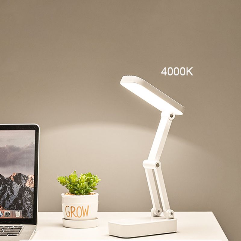 Modern Dimmable LED Table Lamp Plastic Table Light