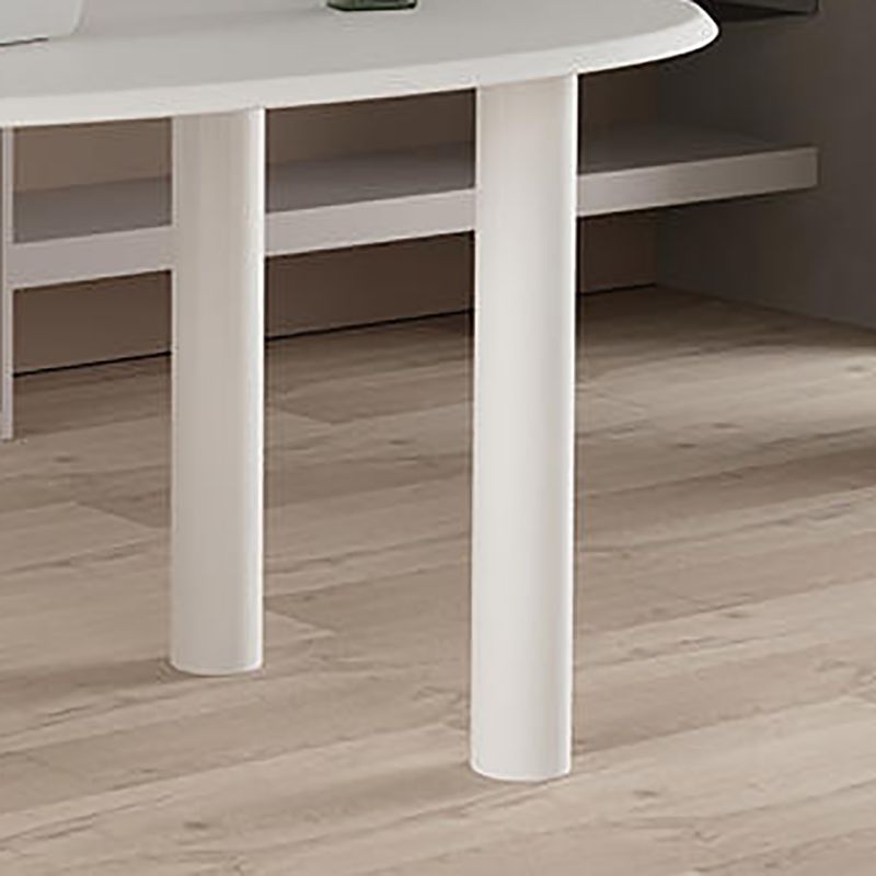 Solid Wood Unconventional Shape Writing Desk Modern Office Desk for Office