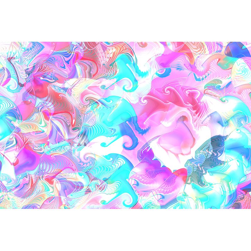 Illustration Mildew Resistant Mural Wallpaper Abstract Painting Indoor Wall Mural