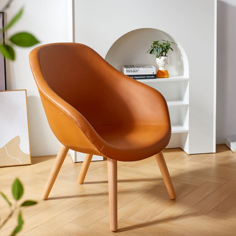 Arms Included Chair 30.31" L * 28.74" W Basic Wooden Four Legs Chair