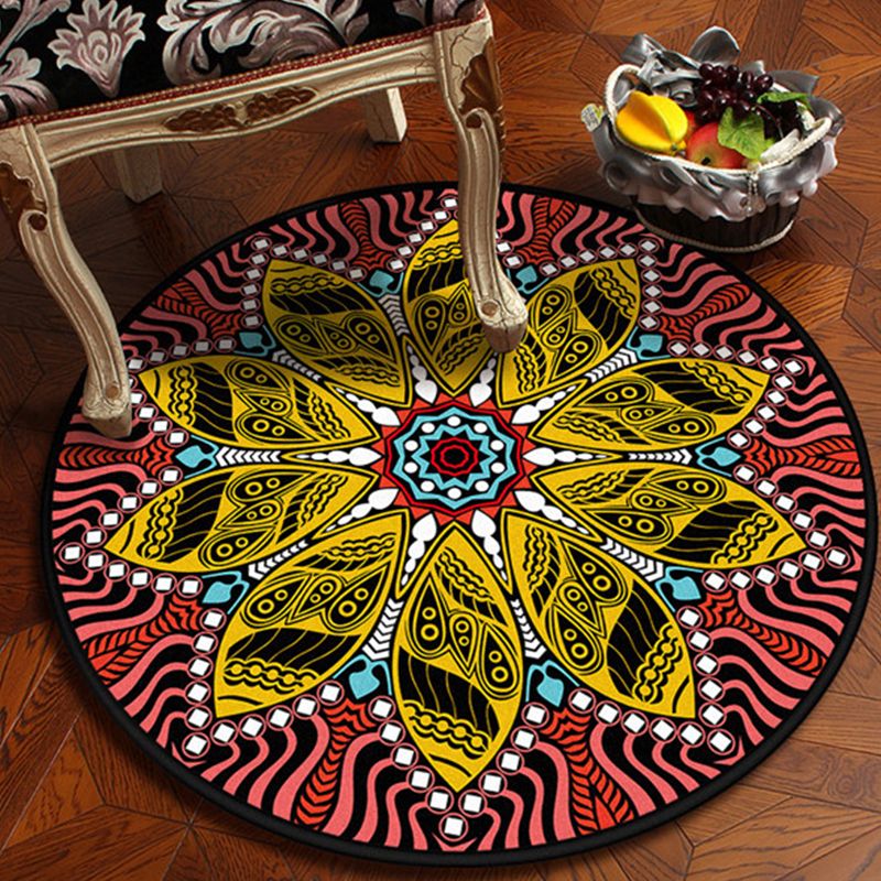 Chique bloemenpatroon RUG MEEST MEEMERDE Morokkaanse tapijt Synthetische Synthetische wasbare antislip ruglek Stain resistent tapijt voor voordeur