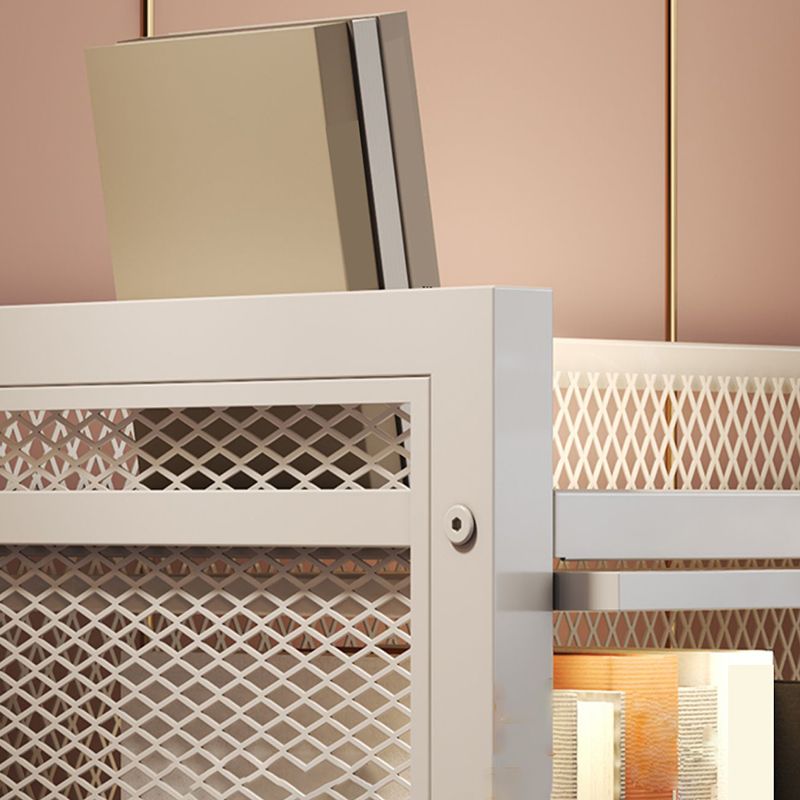 12.6" W Matte Finish Bookshelf for Living Room, Steel Standard Shelf Bookcase