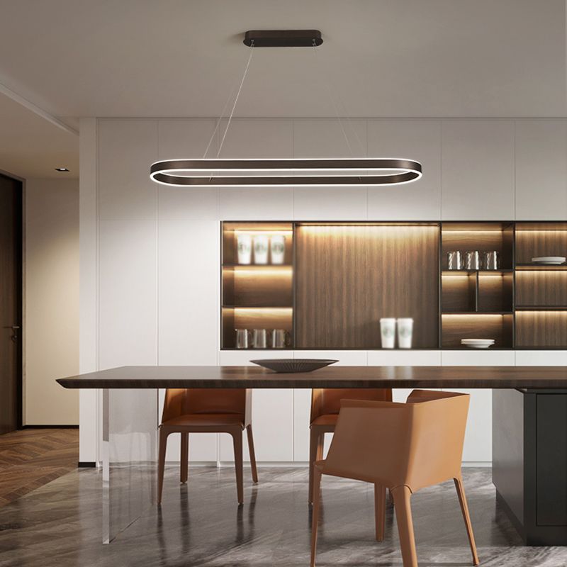 Moderne stijl hangende lamp eenvoudige led hanglamp lamp voor eetkamer