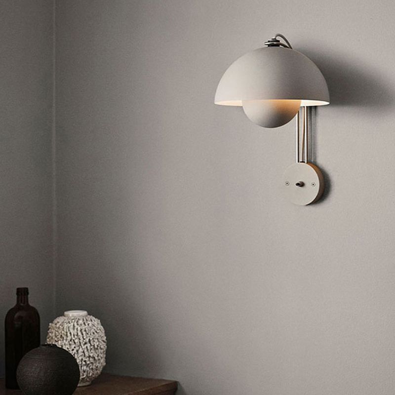 Macaron Style Wall Mount Light 1-Light Wall Lamp for Living Room