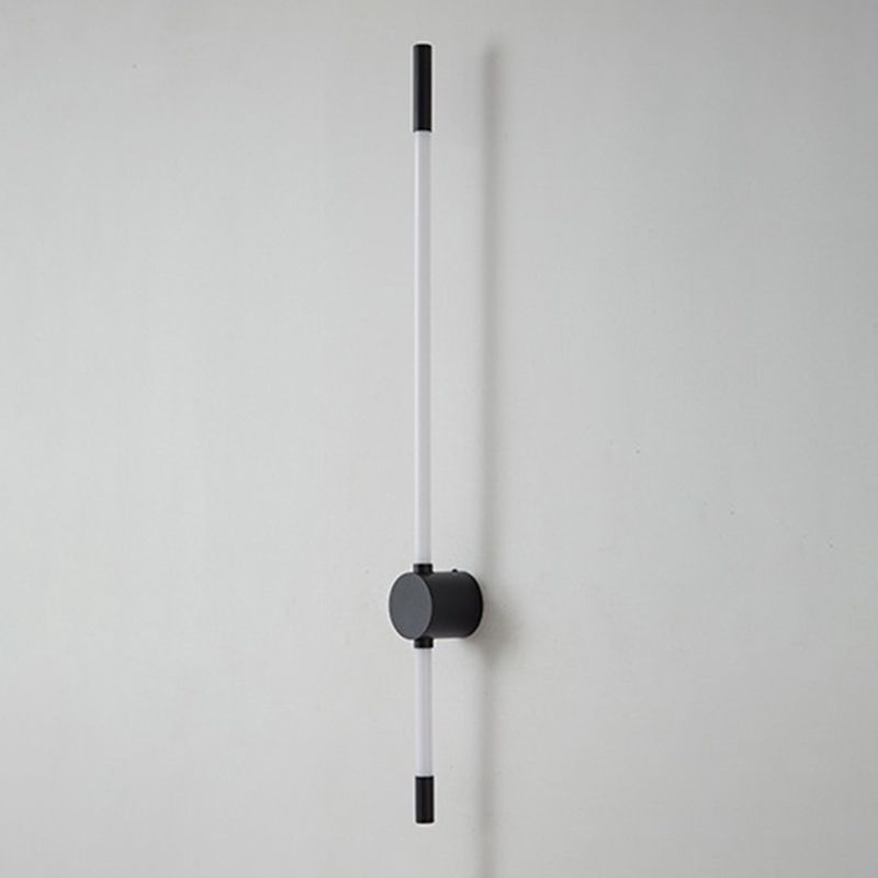 Golden/Black Linear Wall Light Sconces Modern LED Sconces for Living Room