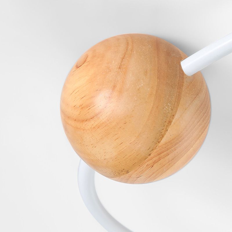 Lámparas y lámparas incrustadas con pantalla de acrílico para habitaciones infantiles de estilo Nórdico