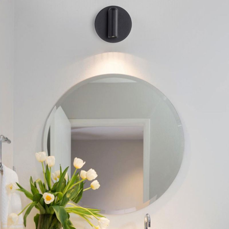 Modern Tubes Sconce Light Fixtures Metal 1 Light Wall Sconces