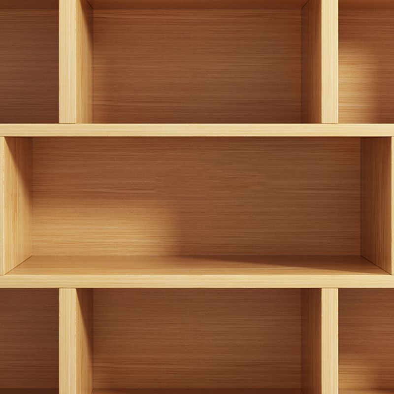 39.4" H X 9.1"W Engineered Wood Bookcase Modern Closed Back Standard Book Shelf