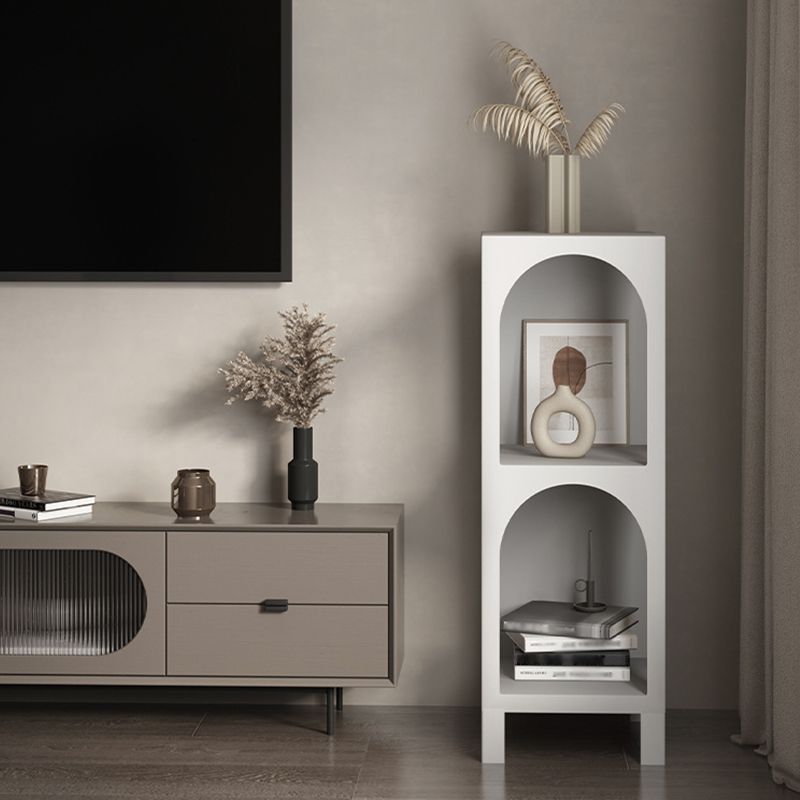 Libreria in metallo chiuso per la libreria scandinava per ufficio a casa