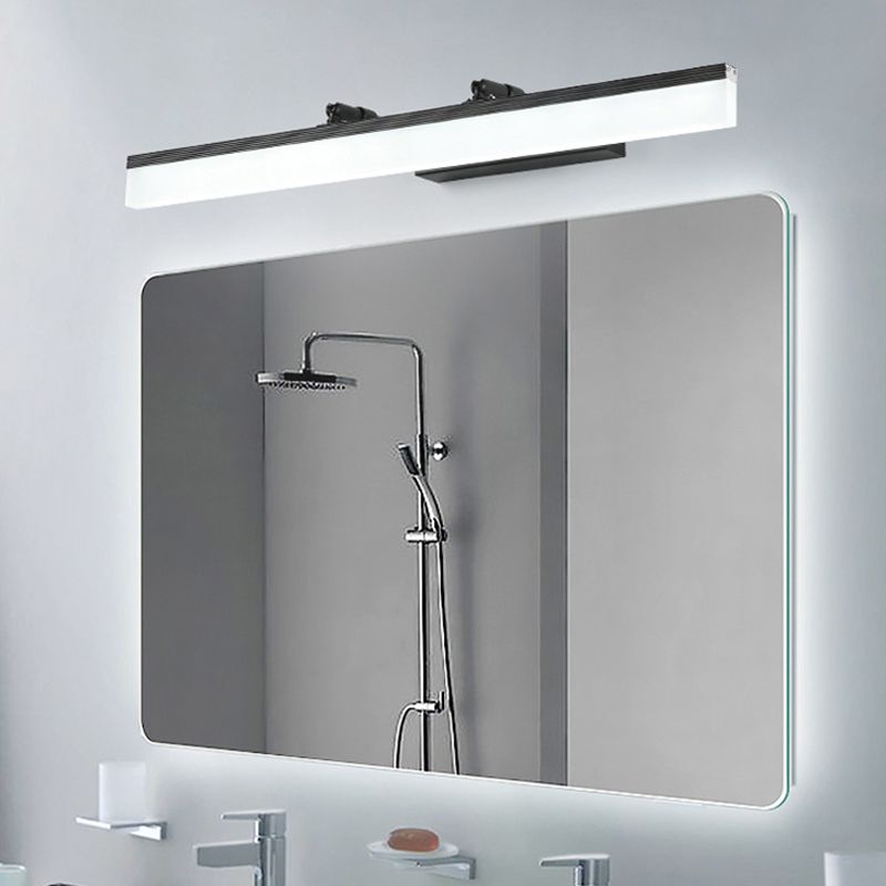 Metal Thin Wall Vanity Light Modern Style 1 Light Vanity Lighting Ideas