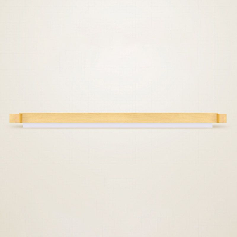 Houten inbouw plafondverlichtingsarmatuur Moderne LED-plafondlamp voor woonkamer