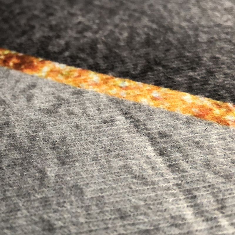 Light Pink Abstract Print Rug Polyester Modern Rug Washable Rug for Drawing Room