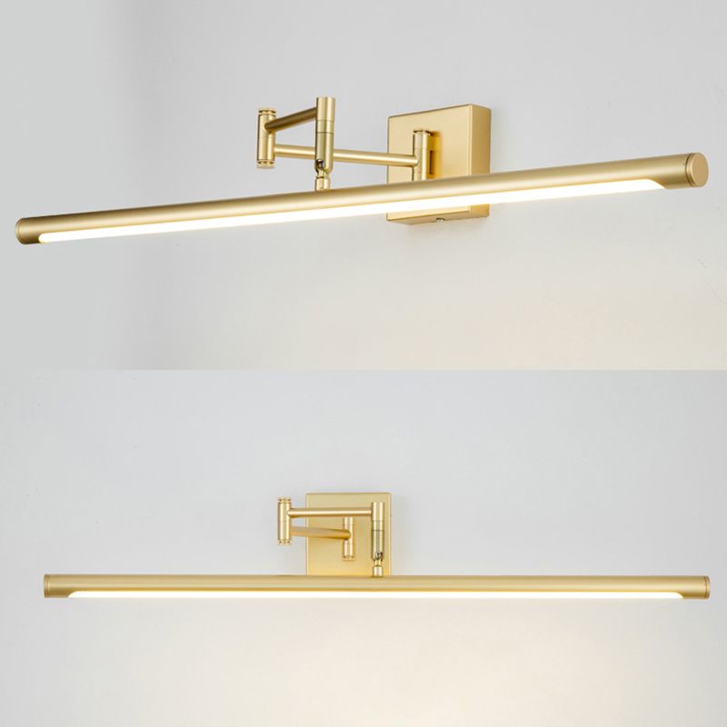 Contemporary Simplicity Linear Vanity Light Fixture Acrylic Wall Lighting Fixtures for Bathroom